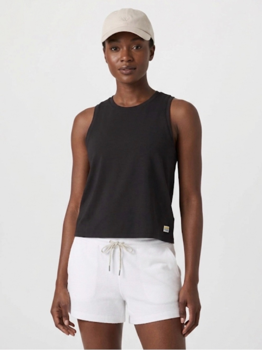 Vuori Energy Muscle Tank Black Women’s Large NWT Workout Running athleisure - Picture 3 of 9